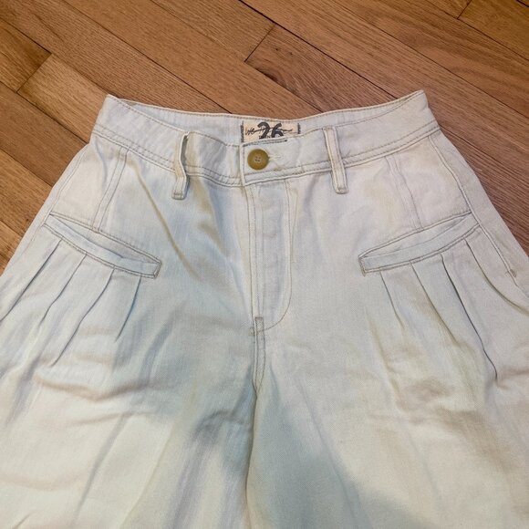 065 Free People Charlie Wide-Leg Jeans New without Tags Sizes 28/29 Avail - Picture 5 of 6